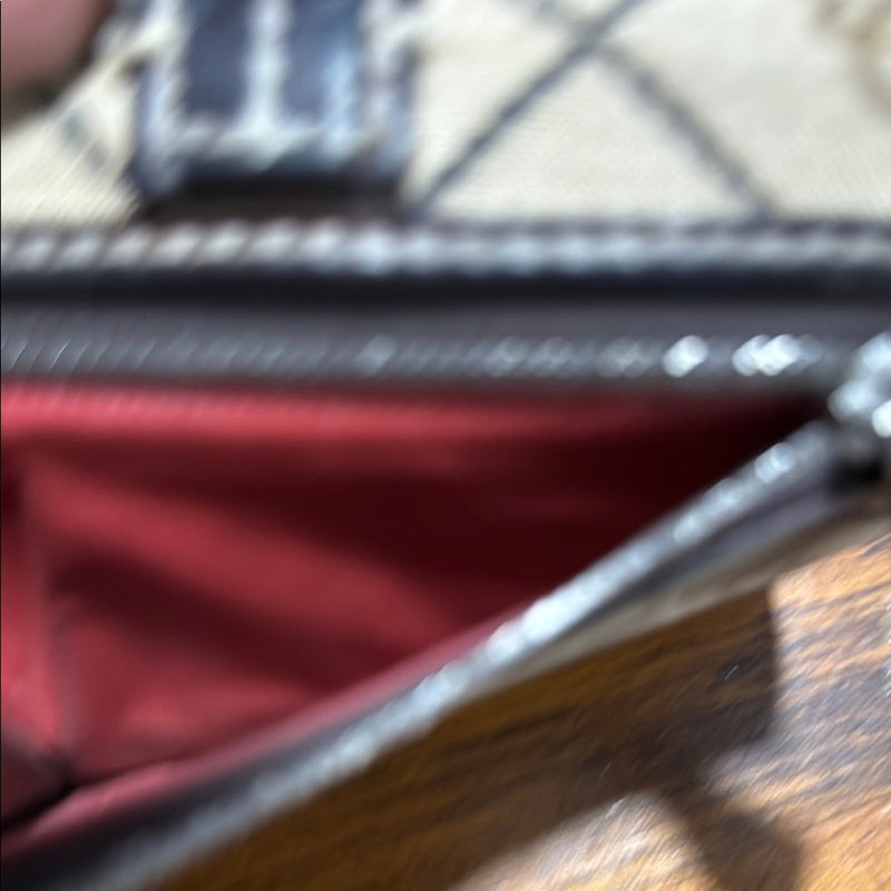 Dooney & Bourke Tan and Black Wallet
