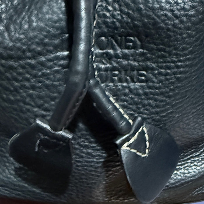 Vintage Dooney Bourke Leather Bucket Bag Pebbled Leather w dustbag