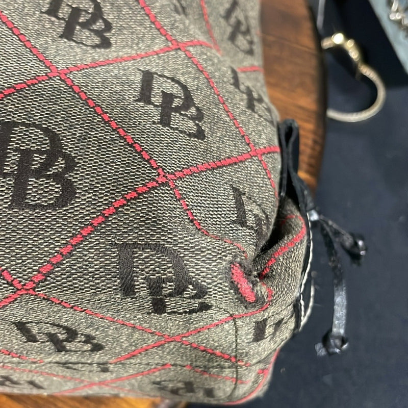 Dooney & Bourke Purse Handbag Logo All Over Print