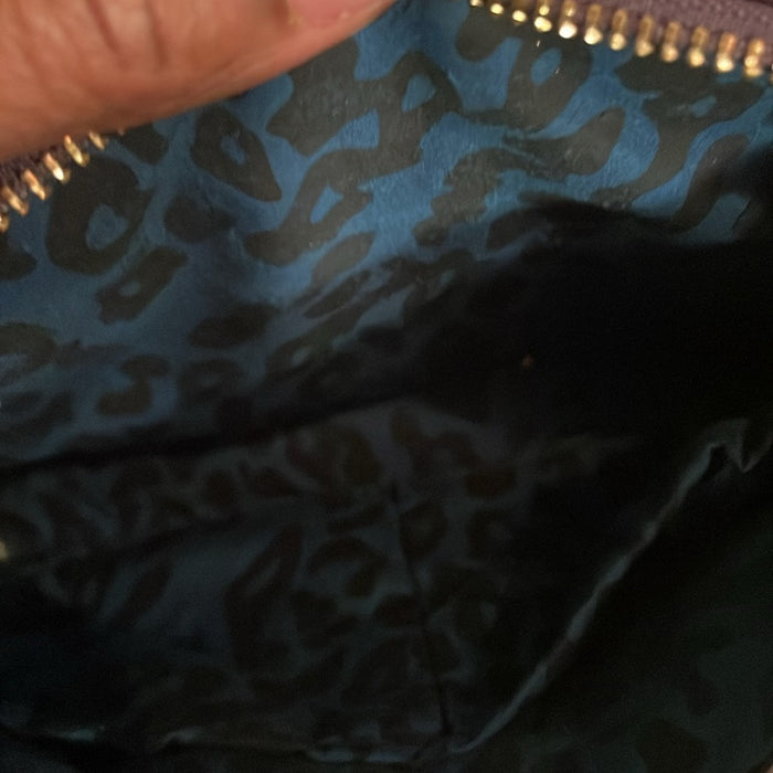 EUC Rebecca Minkoff Mini Mac Clutch Crossbody (H652I01C)-Dark plum