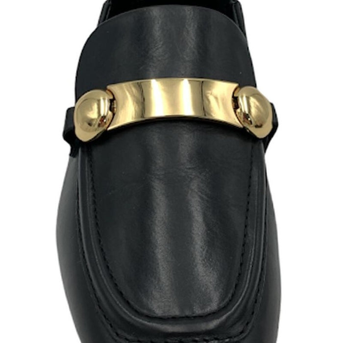 EUC Vince Camuto Leather Slip-On Loafers Padaire Black