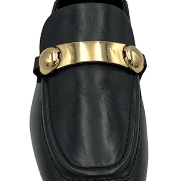 EUC Vince Camuto Leather Slip-On Loafers Padaire Black