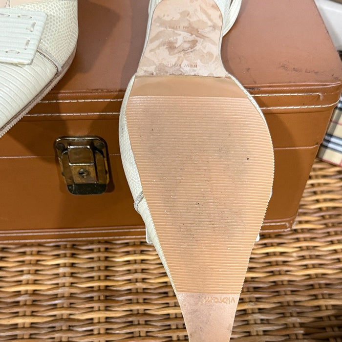 Kate Spade Cream Pointed Toe Heels