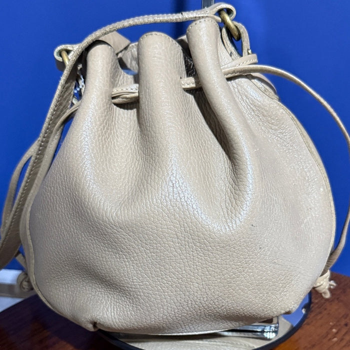 Vintage Coach 4219 Sheridan Marietta Drawstring Bag Beige