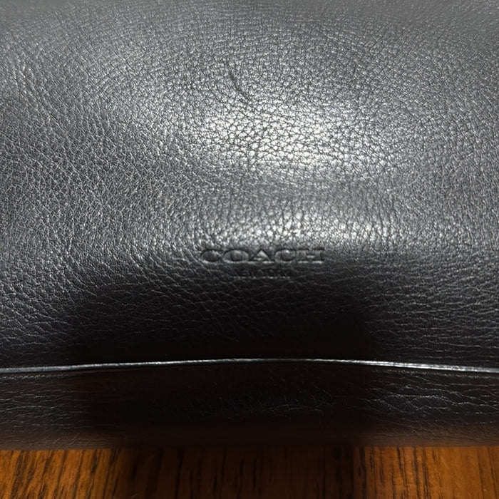 Coach Bleecher Leather Clutch.