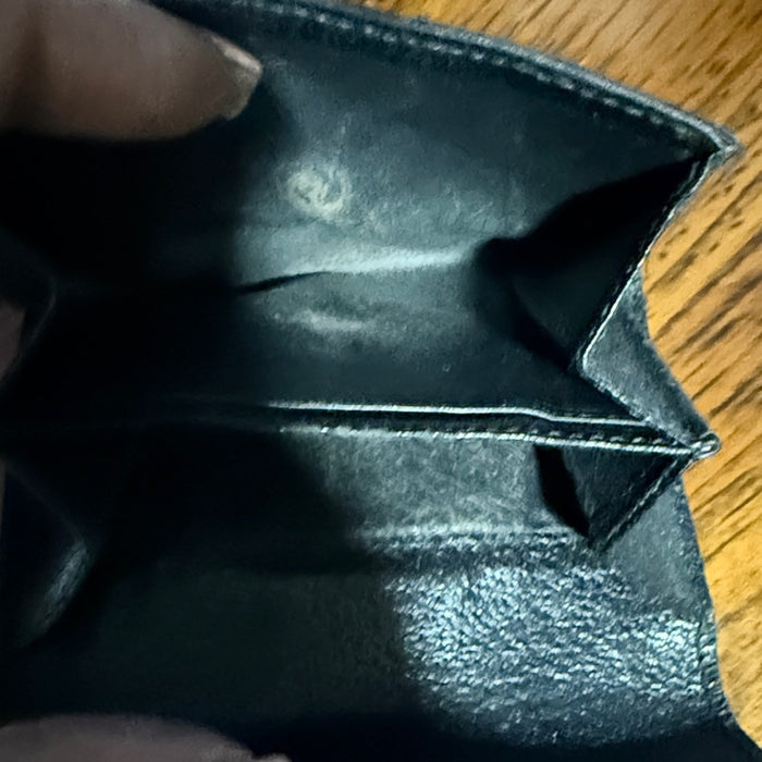 Gucci Black Leather Crossbody and Wallet Bundle