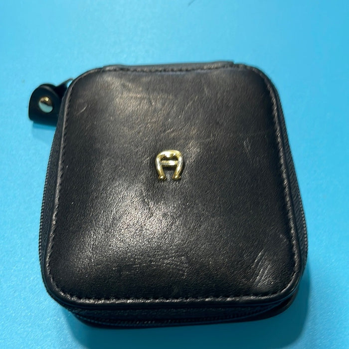 Vintage Etienne Aigner bundle small crossbody bag with lipstick case w/mirror