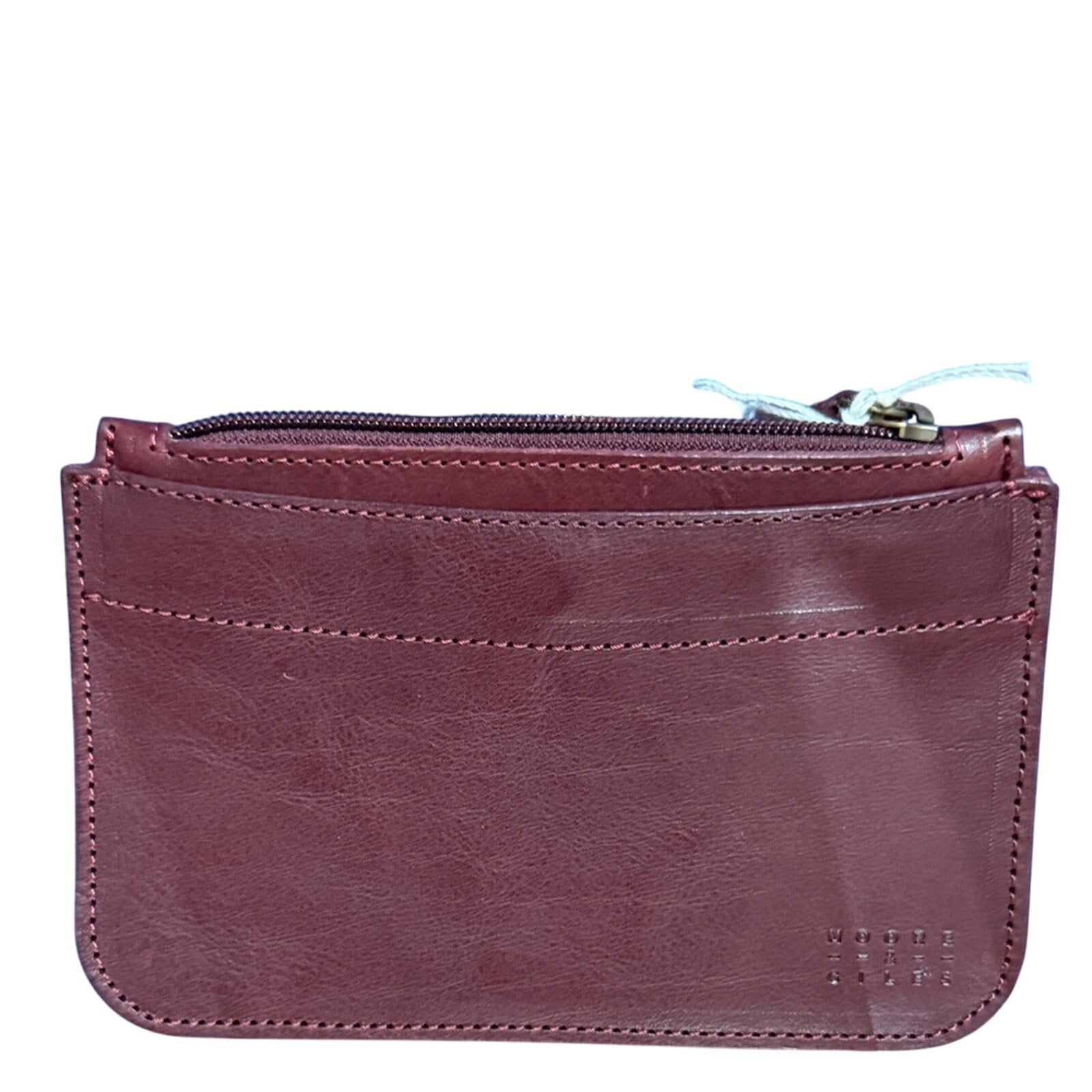 MOORE & GILES SMALL LEATHER ENVELOPE NWT