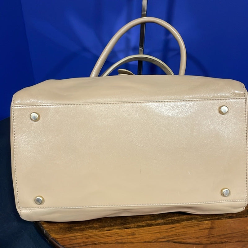 Juicy Couture Leather Satchel Handbag Bag RARE FIND