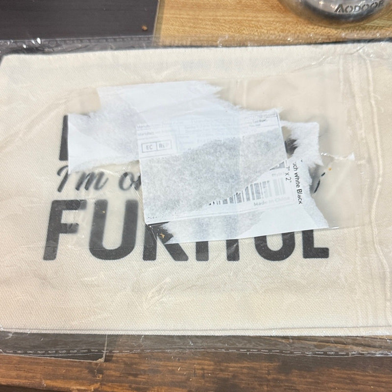 IIT”S OKAY IM ON 500MG FUTKITAL CANVAS POUCH