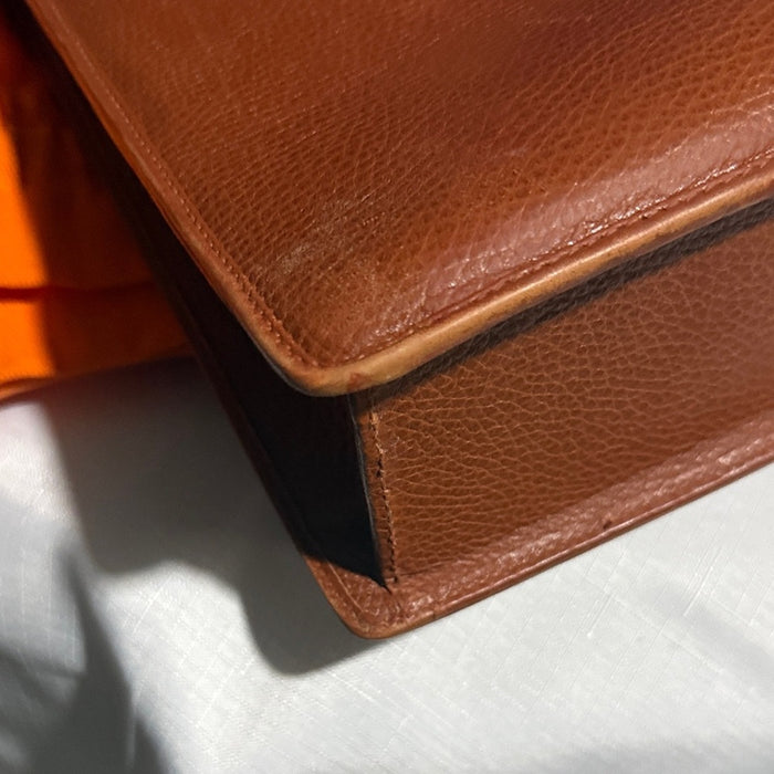 MARK CROSS LEATHER BRIEFCASE
W/ Shoulder Strap
