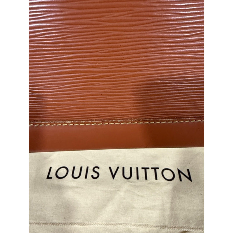 Louis Vuitton Tan Epi Alma Satchel W/Dustbag