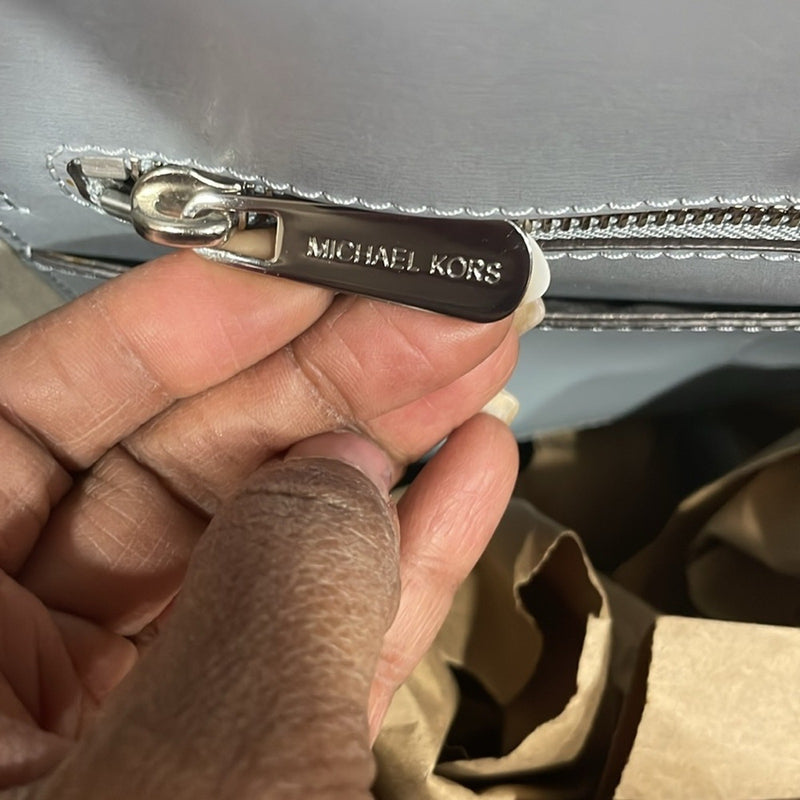 Michael Kors Extra Large Emory Powder Blue Tote