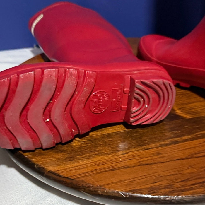 Henri Bendel Women's Red Rain Boots
