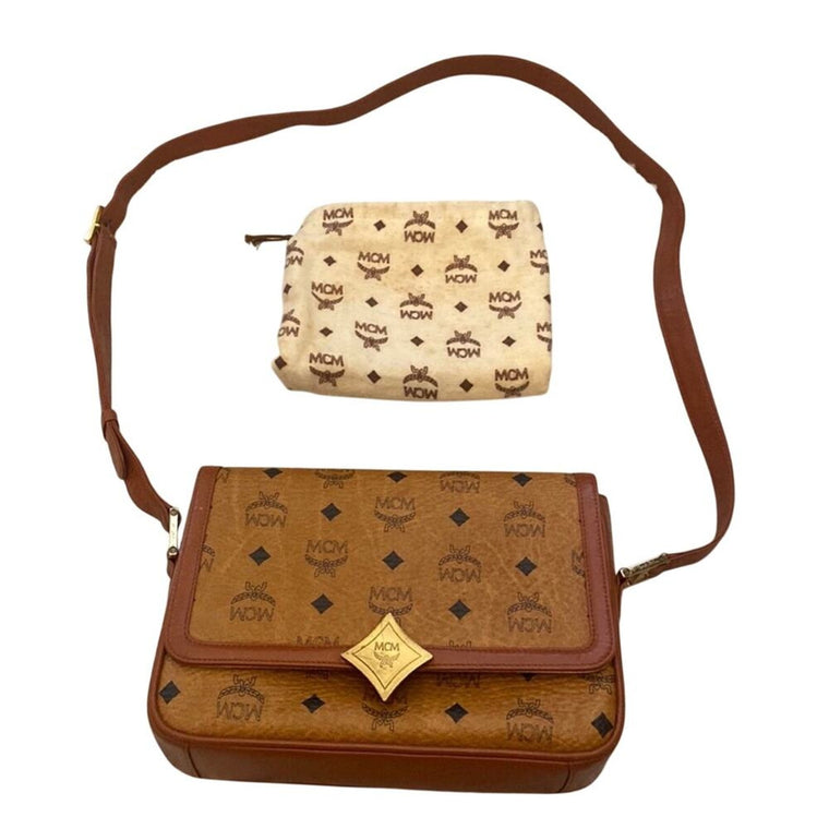 Vintage Authentic Visetos Cognac
MCM Crossbody/Shoulder Bag with Dust bag