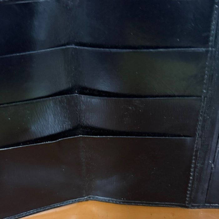 Chic Black Leather Wallet