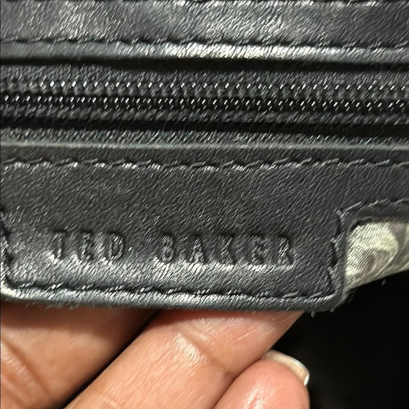 Ted Baker Black Leather Shoulder Bag