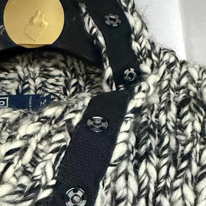 Polo RalphLauren 100% HandKnit Wool Chunky Sweater