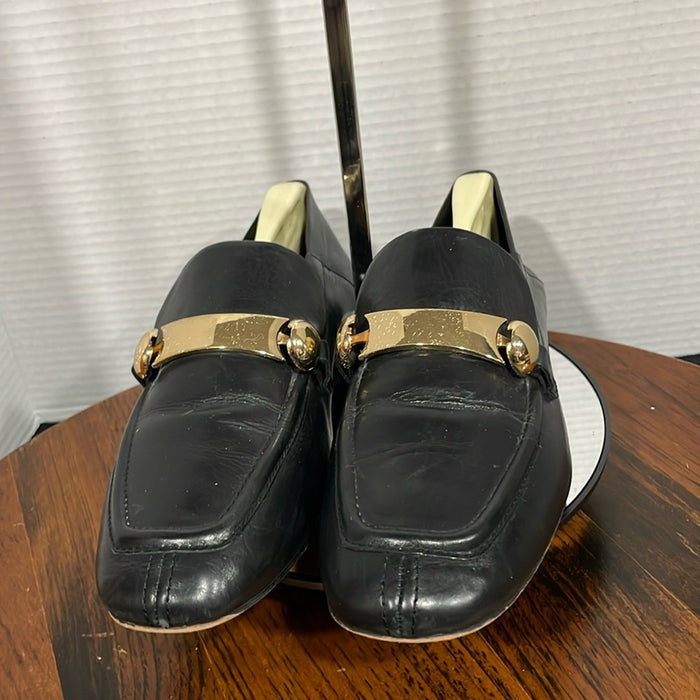 EUC Vince Camuto Leather Slip-On Loafers Padaire Black