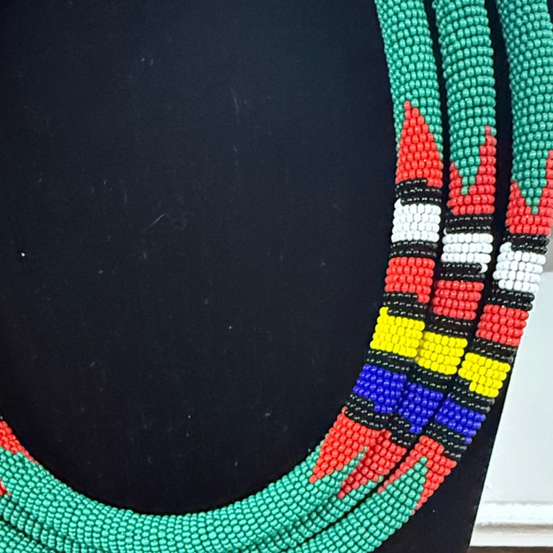 Women's 3 Layer Beaded Necklace