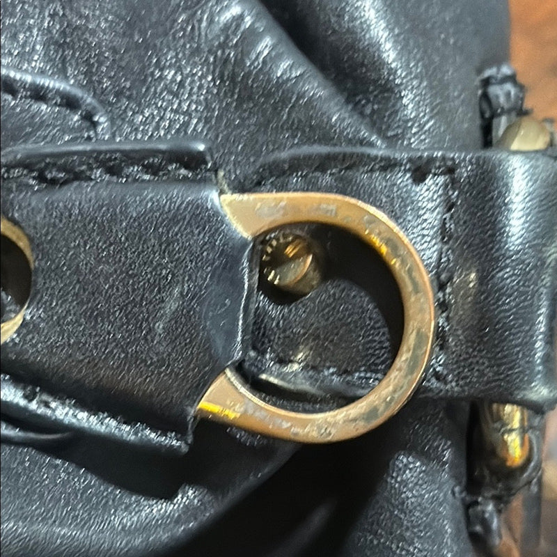 Ted Baker Black Leather Shoulder Bag