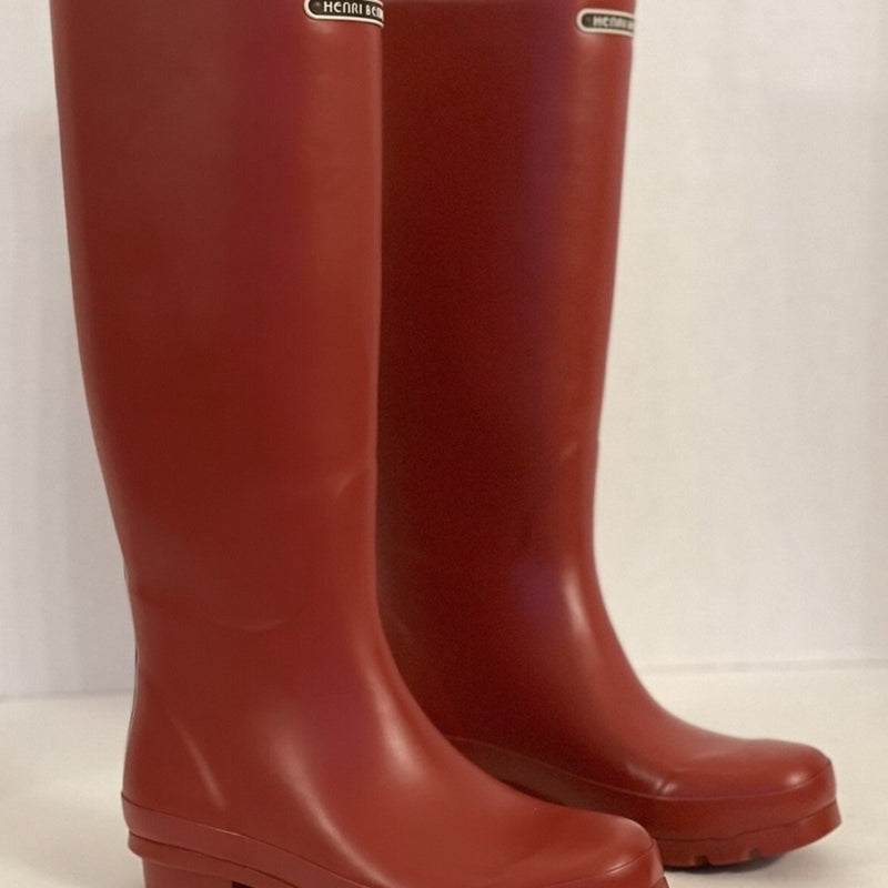 Henri Bendel Women's Red Rain Boots