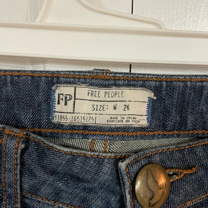 FREE PEOPLE Low Rise Womens Jeans