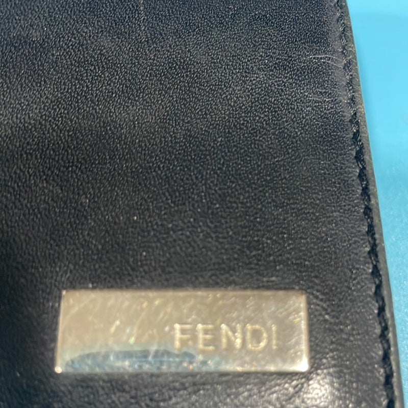 Fendi Bifold Wallet Black COA