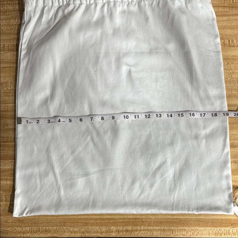 Burberry White Bag with Blue Knight Design