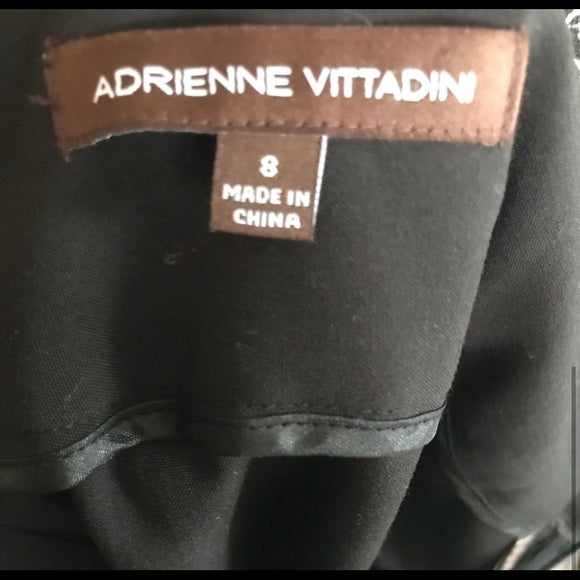 Adrienne Vittadini charcoal gray  pleated skirt