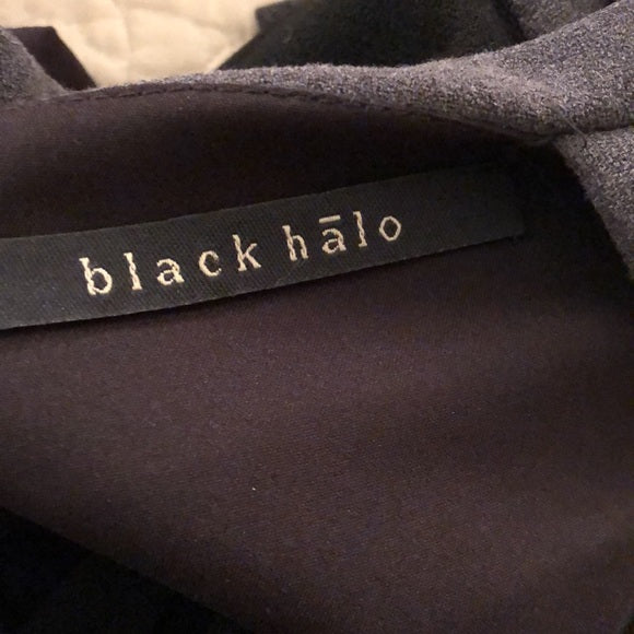 Black Halo Dress w/ Deep V neck