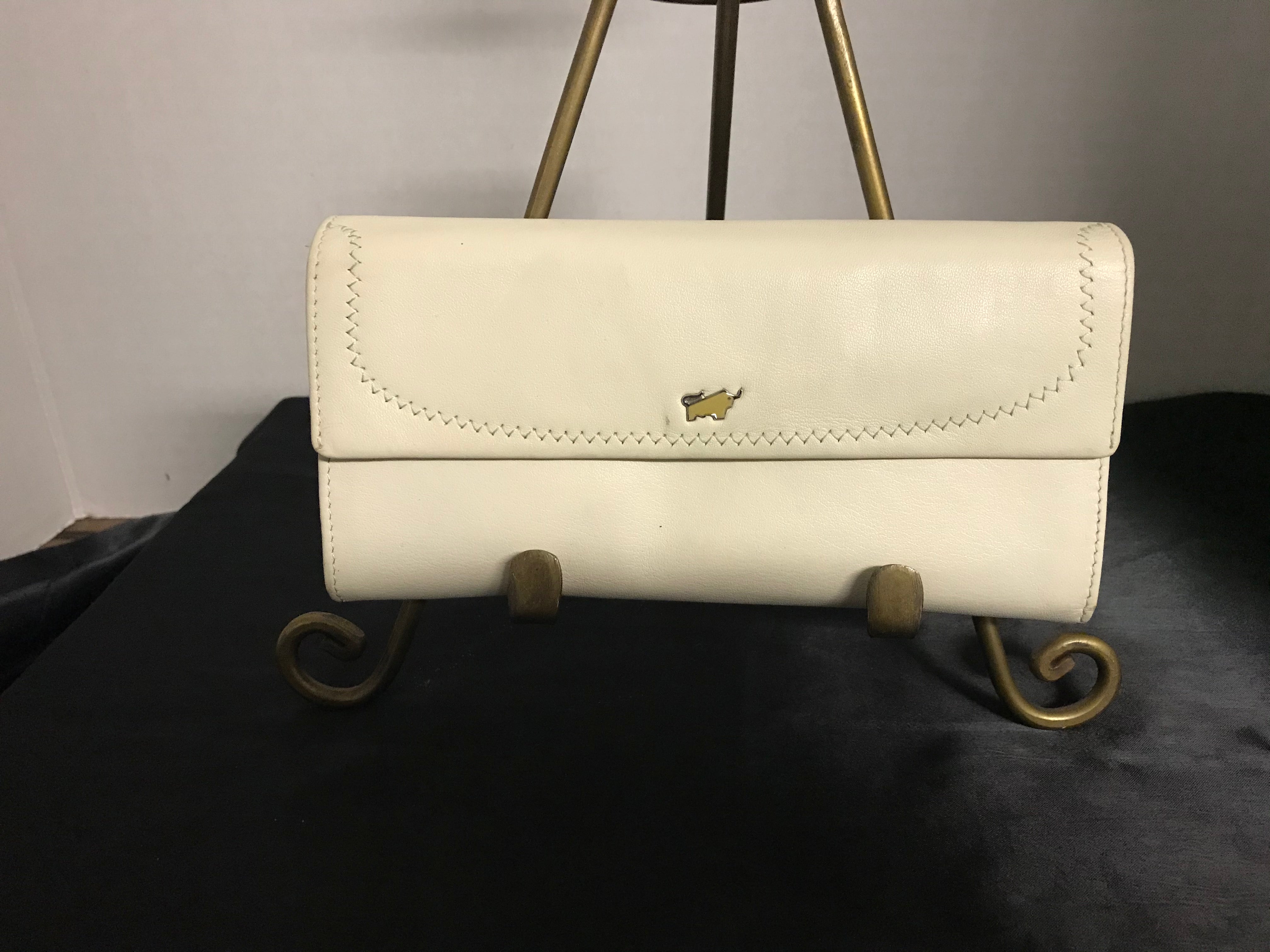 Braun Buffel Cream Wallet