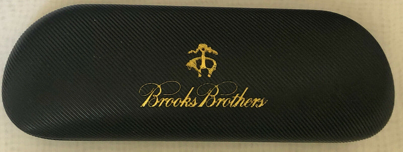 Brooks Brothers Sunglasses Case Blue Hardshell