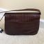 Desmo brown leather shoulder bag purse