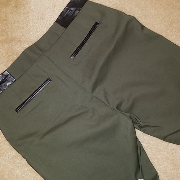 DKNYC Riding-Style Olive Green Pants Size 4