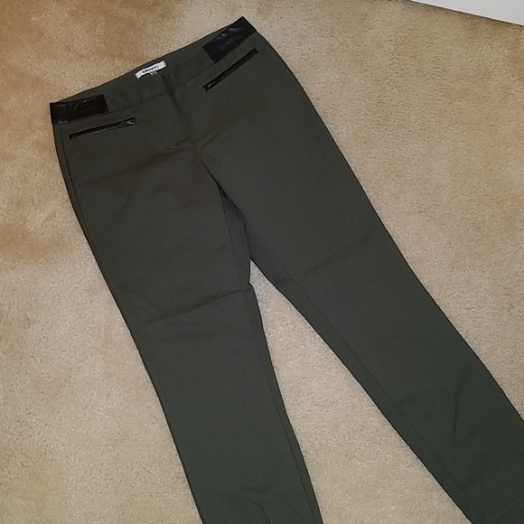 DKNYC Riding-Style Olive Green Pants Size 4