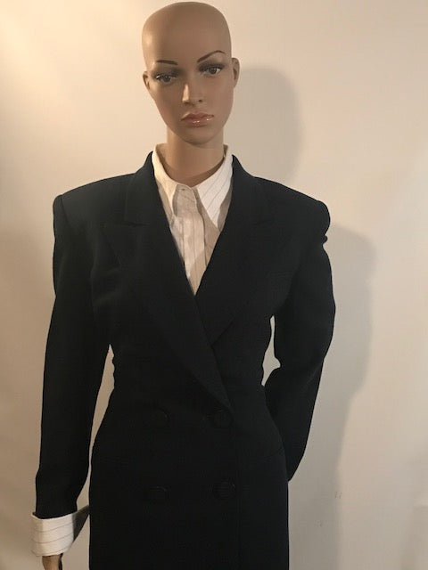Vintage 80's Christian Dior Double Breasted Suit