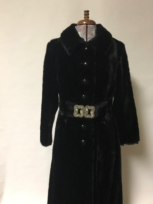 Vintage Faux Fur Coat "Grandella styled by Sportowne"