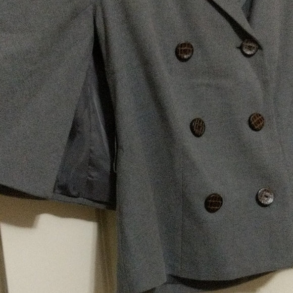 Gray Worthington cape jacket