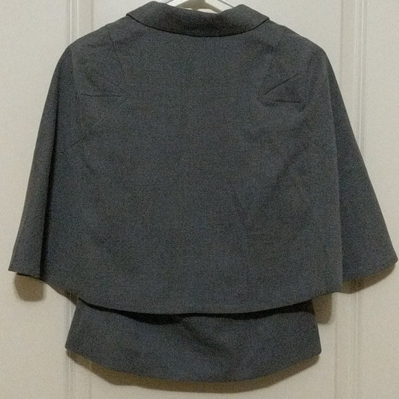 Gray Worthington cape jacket