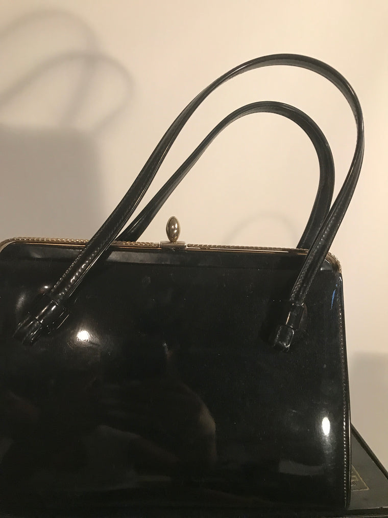 L and M  A Spot Light Exclusive Reg Exclusive Black Kelly Bag