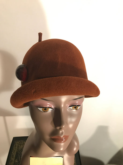 Lord & Taylor Brown hat