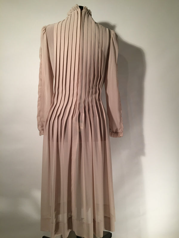 Vintage Tan Albert Nipon Dress