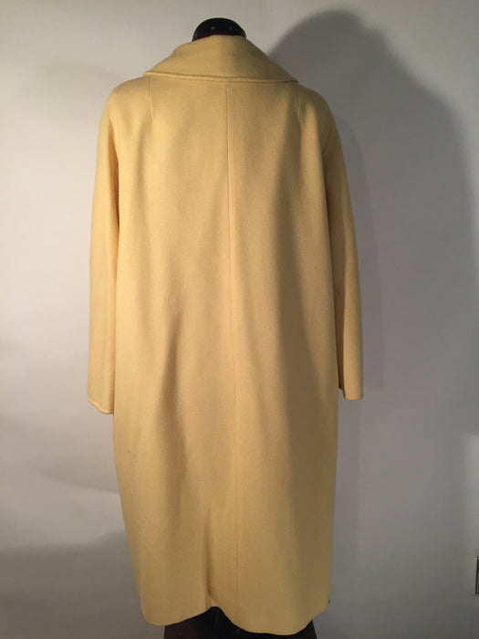 Vintage Halldon Ltd Woodward & Lothrop Yellow Coat