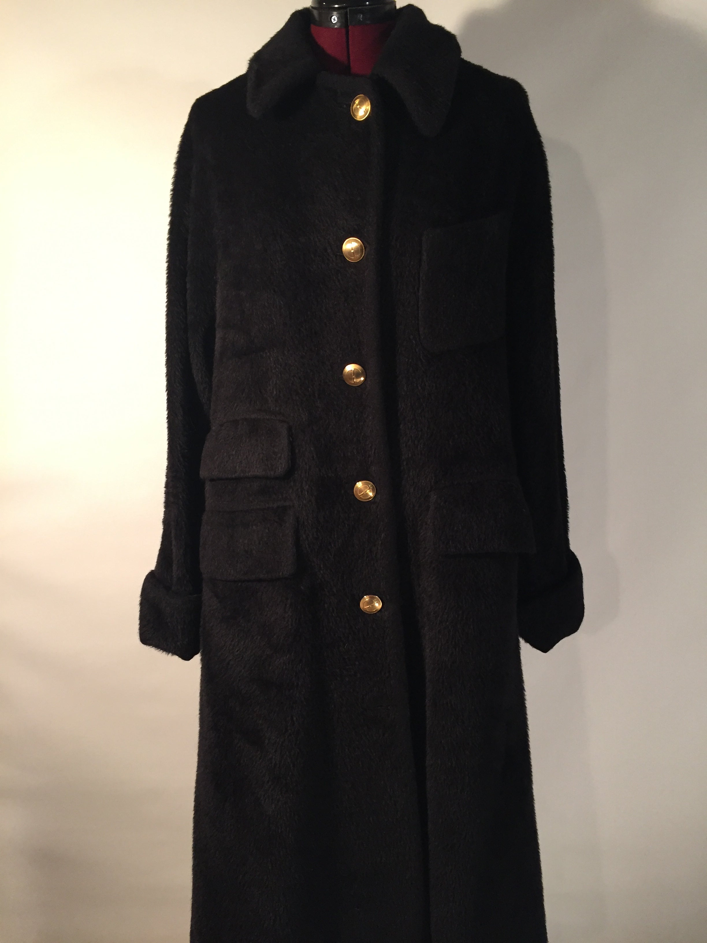 Vintage Gucci Alpaca Coat Size 38