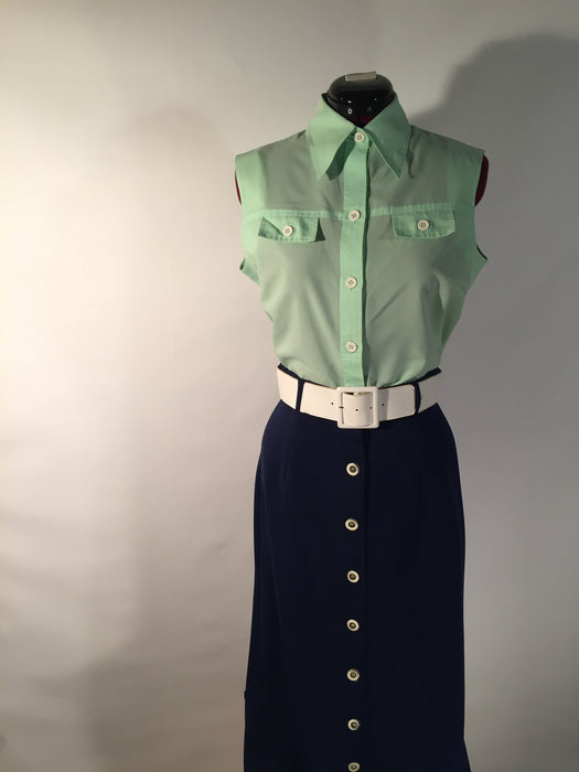 Cooley Square LTD Navy Blue Skirt