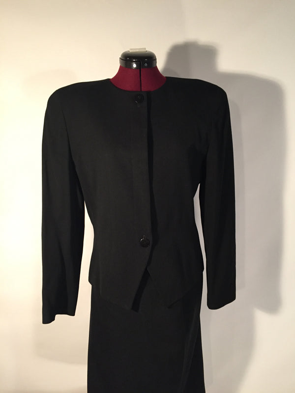 Vintage Christian Dior black suit