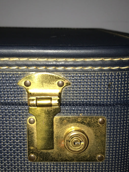 Vintage Blue 2 Piece luggage Set