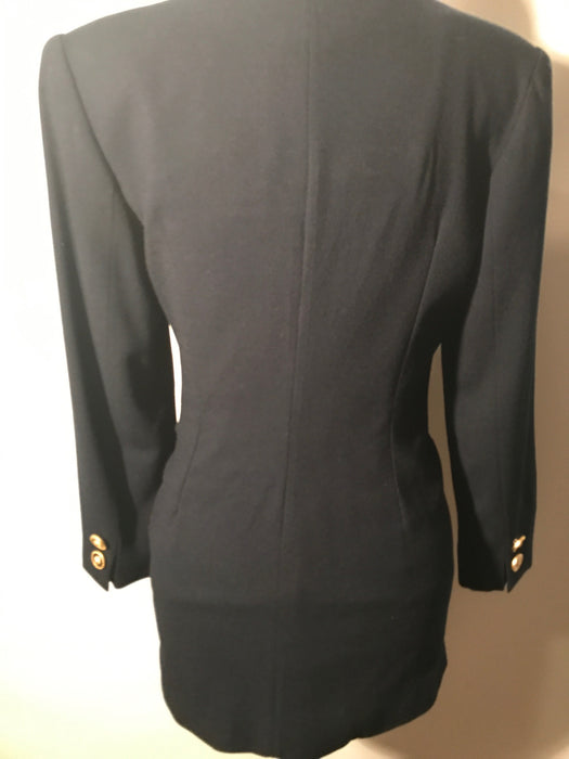 Vintage David Bijoux Navy Blazer