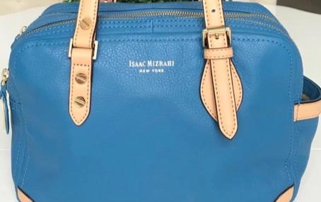 Isaac Mizrahi Blue Handbag